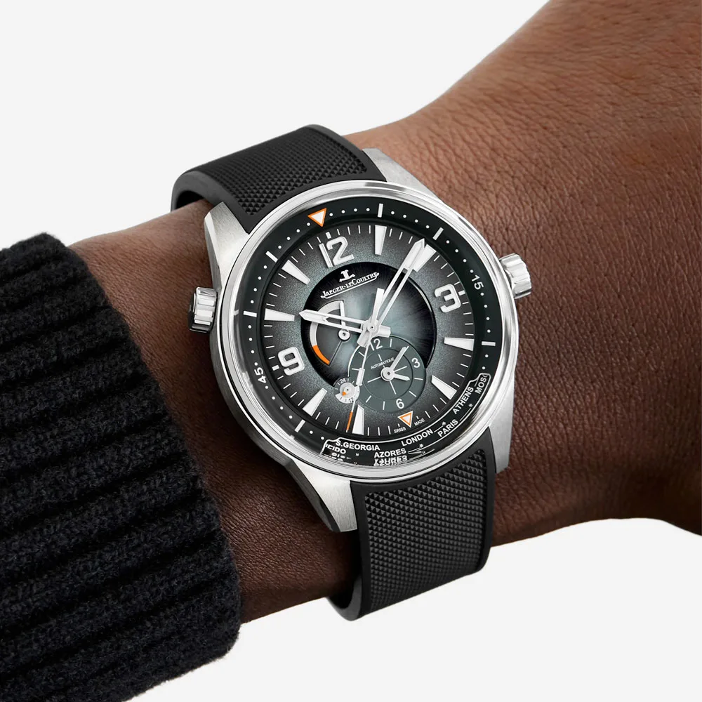 Jaeger-Lecoultre Q9078640 Polaris Geographic Stainless Steel Grey Dial Watch - Image 2