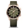 Jaeger-Lecoultre Q908263J Polaris Perpetual Calendar Pink Gold Green Dial Watch