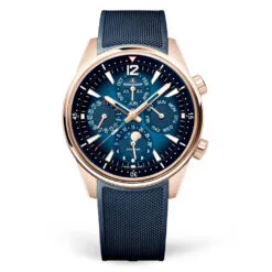 Jaeger-LeCoultre Q9082681 Polaris Perpetual Calendar Pink Gold Blue Dial Watch