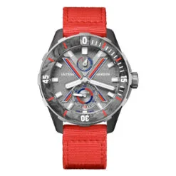 Ulysse Nardin 1183-170LE-2A-VG/0B Diver NET Vendée Globe 44mm Grey Dial Watch