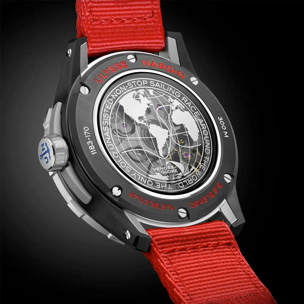 Ulysse Nardin 1183-170Le-2A-Vg/0B Diver Net Vendée Globe 44Mm Grey Dial Watch - Image 2