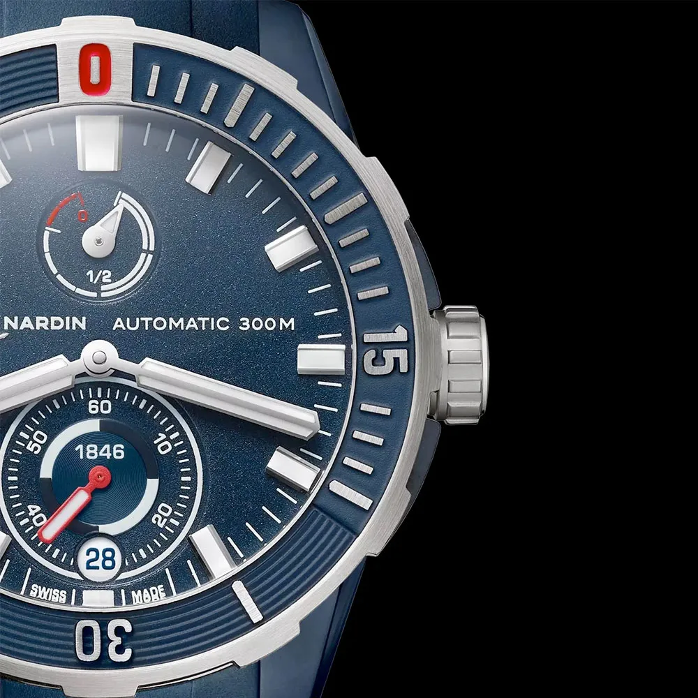 Ulysse Nardin 1183-170Le-3A-Beau/3A Diver X Beau Lake Chronometer 44Mm Blue Dial Watch - Image 2
