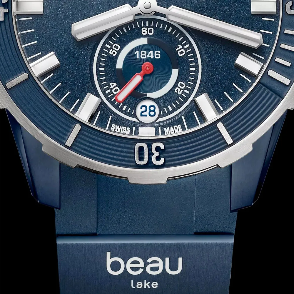 Ulysse Nardin 1183-170Le-3A-Beau/3A Diver X Beau Lake Chronometer 44Mm Blue Dial Watch - Image 3