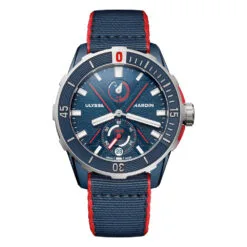 Ulysse Nardin 1183-170LE-3A-HAMMER/0A Diver Hammerhead Shark 44mm Blue Dial Watch