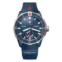 Ulysse Nardin 1183-170LE-3A-HAMMER/3A Diver Hammerhead Shark 44mm Blue Dial Watch