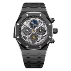 Audemars Piguet 26605CE.OO.1248CE.01 Royal Oak Grande Complication Black Ceramic Skeleton Dial Watch