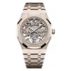 Audemars Piguet 26735Sg.oo.1320Sg.01 Royal Oak Self-Winding Flying Tourbillon Openworked Sand Gold Dial Watch