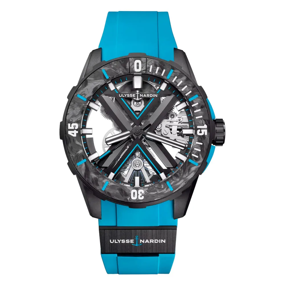 Ulysse Nardin 3723-170-2B/3A Diver X Skeleton Azure 44Mm Watch