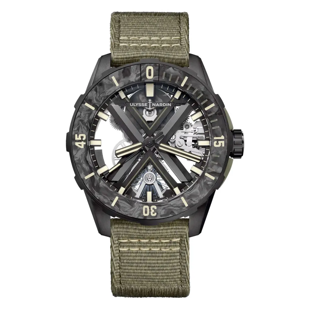 Ulysse Nardin 3723-170-2C/0A Diver X Skeleton Ops 44Mm Watch