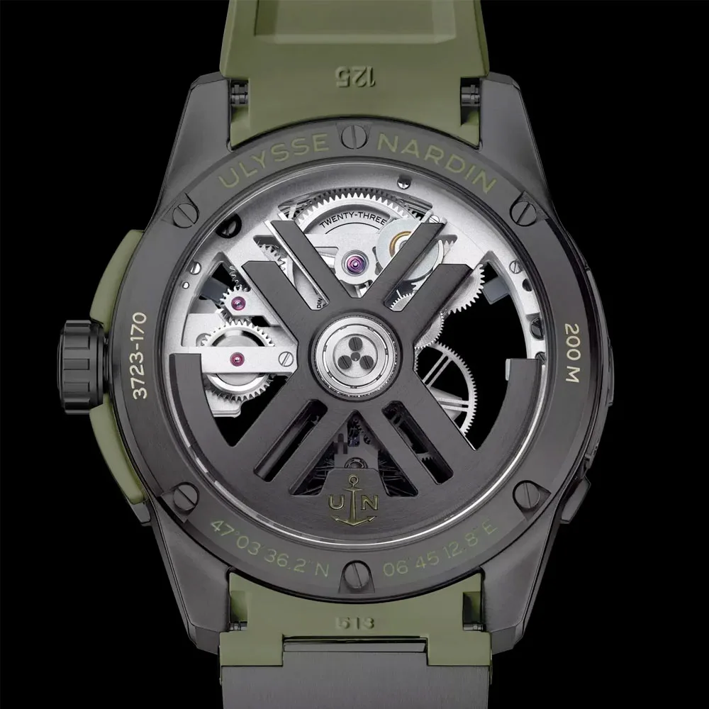 Ulysse Nardin 3723-170-2C/3A Diver X Skeleton Ops 44Mm Watch - Image 2