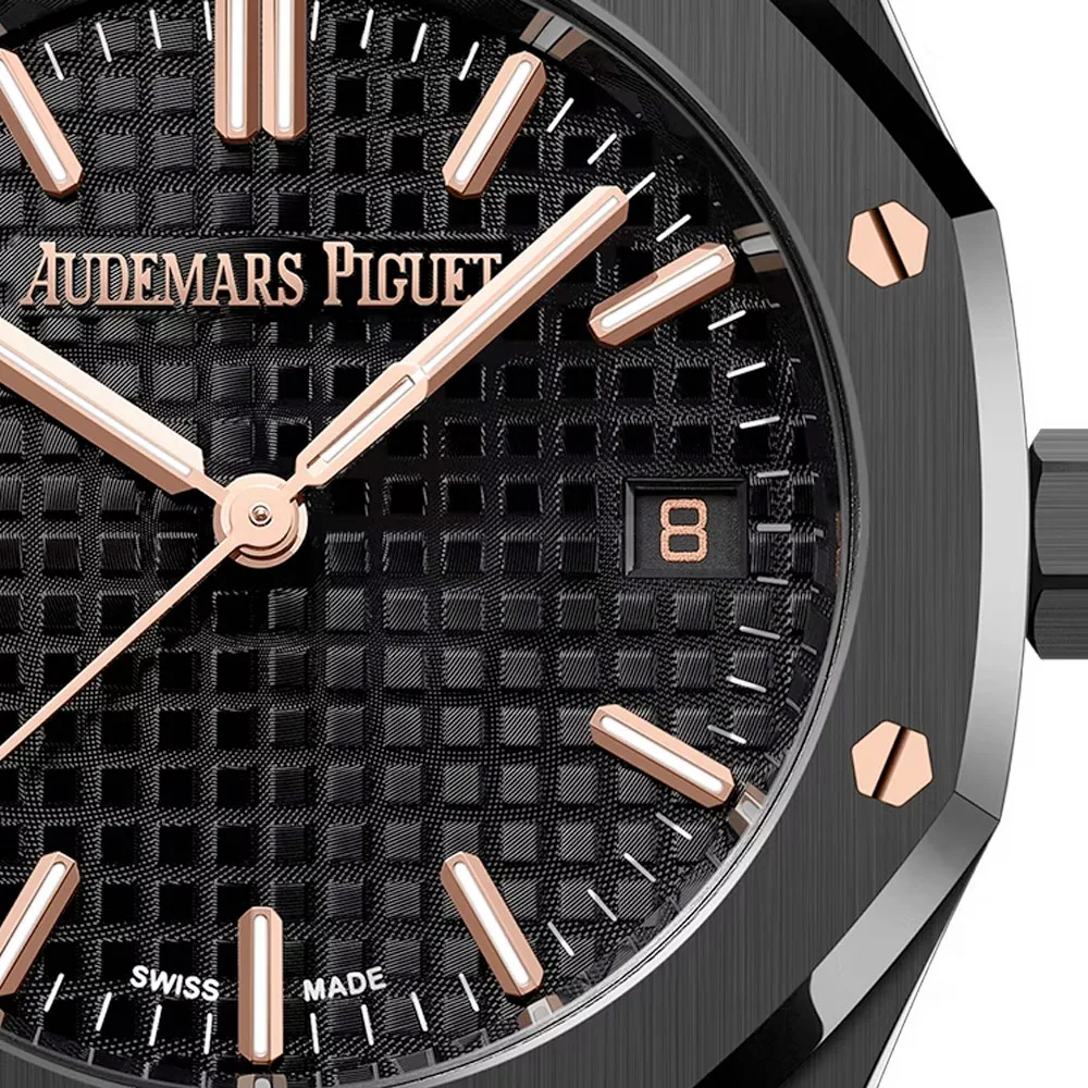 Audemars Piguet 77350Ce.oo.1266Ce.03.A Royal Oak Selfwinding Black Ceramic Black Dial Watch - Image 3