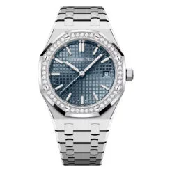 Audemars Piguet 77451ST.ZZ.1361ST.04 Royal Oak Selfwinding Stainless Steel - Diamond Blue Dial Watch