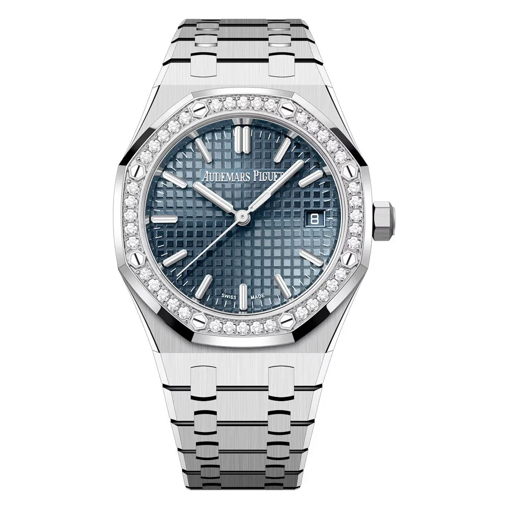Audemars Piguet 77451St.zz.1361St.04 Royal Oak Selfwinding Stainless Steel - Diamond Blue Dial Watch