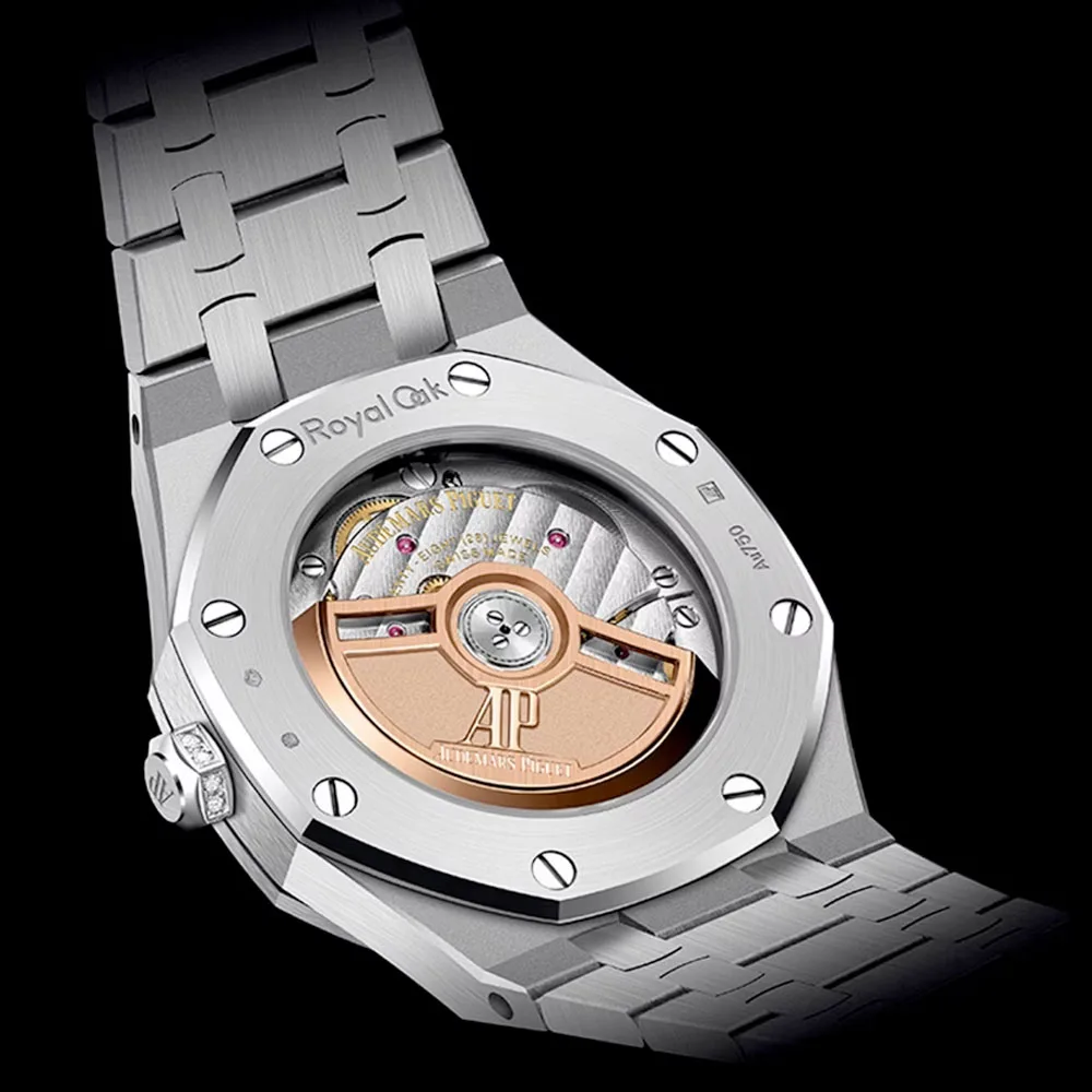 Audemars Piguet 77452Bc.zz.1365Bc.01 Royal Oak Selfwinding Whtie Gold - Snow-Set Dial Watch - Image 2