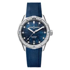 Ulysse Nardin 8163-182B1-3A/3A Diver Starry Night 39mm Stainless Steel - Diamond Mother‑of‑Pearl - Aventurine Dial Watch