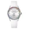 Ulysse Nardin 8163-182B1Le-1A-Rain/3A Lady Diver Rainbow 39Mm Silver Dial Watch