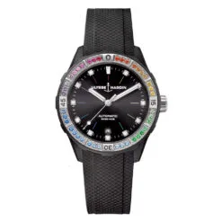Ulysse Nardin 8163-182B1LE-2A-RAIN/3A Lady Diver Rainbow 39mm Black Dial Watch