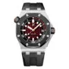 Audemars Piguet 15720Cn.oo.a002Ca.02 Royal Oak Offshore Diver White Gold Smoked Red Dial Watch