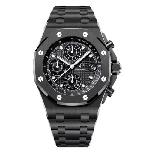 Audemars Piguet 26238Ce.oo.1300Ce.01 Royal Oak Offshore Selfwinding Chronograph Ceramic Black Dial Watch