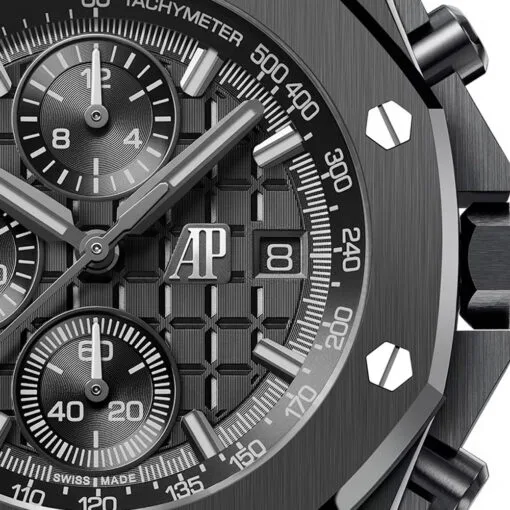 Audemars Piguet 26238Ce.oo.1300Ce.02 Royal Oak Offshore Selfwinding Chronograph Ceramic Black Dial Watch - Image 2
