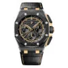 Audemars Piguet 26420Ce.oo.a127Cr.01 Royal Oak Offshore Selfwinding Chronograph Ceramic - Yellow Gold Black Dial Watch