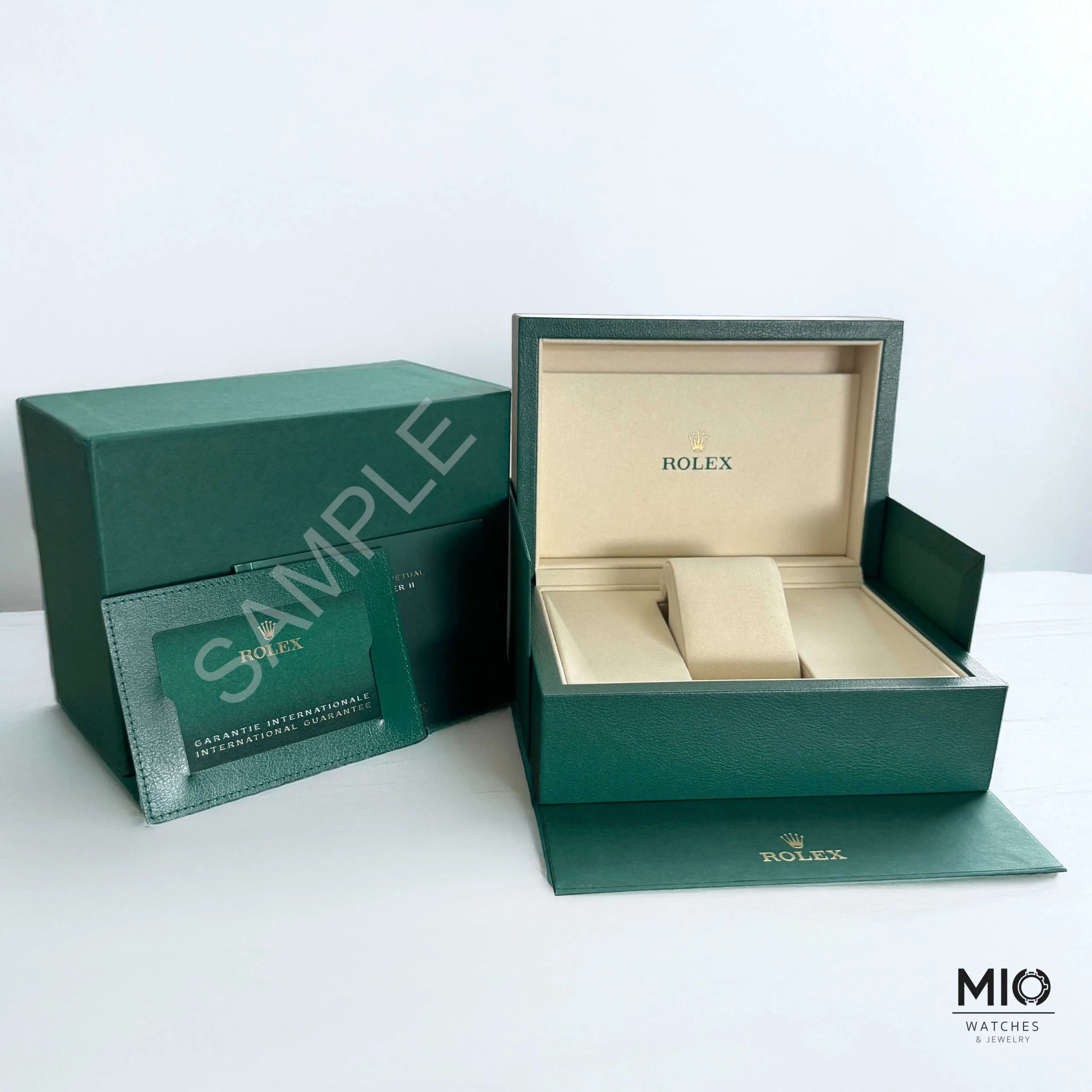 Rolex 336238-0004 Sky-Dweller 42Mm Yellow Gold Oysterflex Green Dial Watch - Image 2