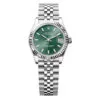 Rolex 278274-0018 Datejust 31Mm Stainless Steel Jubilee Mint Green Dial Watch