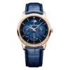 Jaeger-Lecoultre Q114258J Master Ultra Thin Perpetual Calendar Pink Gold Gradient Blue Dial Watch