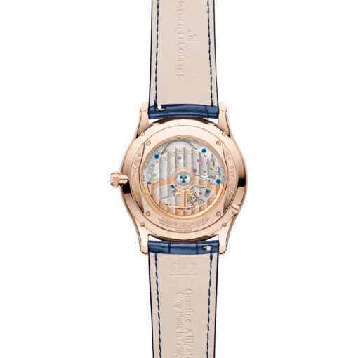 Jaeger-Lecoultre Q114258J Master Ultra Thin Perpetual Calendar Pink Gold Gradient Blue Dial Watch - Image 2