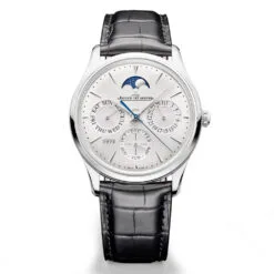 Jaeger-LeCoultre Q114842J Master Ultra Thin Perpetual Calendar Stainless Steel Silver Dial Watch