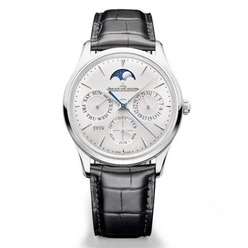 Jaeger-Lecoultre Q114842J Master Ultra Thin Perpetual Calendar Stainless Steel Silver Dial Watch