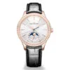 Jaeger-Lecoultre Q1242502 Master Ultra Thin Moon Pink Gold - Diamond Silver Dial Watch