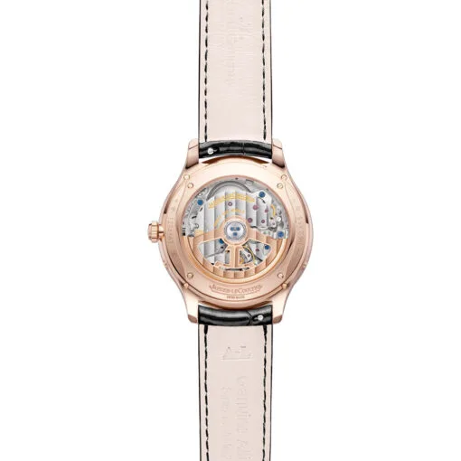Jaeger-Lecoultre Q1242502 Master Ultra Thin Moon Pink Gold - Diamond Silver Dial Watch - Image 2
