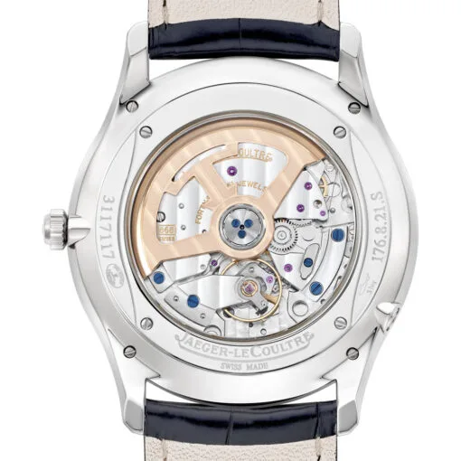 Jaeger-Lecoultre Q1308470 Master Ultra Thin Perpetual Calendar Stainless Steel Black Dial Watch - Image 2