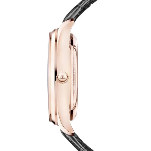 Jaeger-Lecoultre Q13224E2 Master Ultra Thin Tourbillon Enamel Pink Gold Grey Dial Watch - Image 3