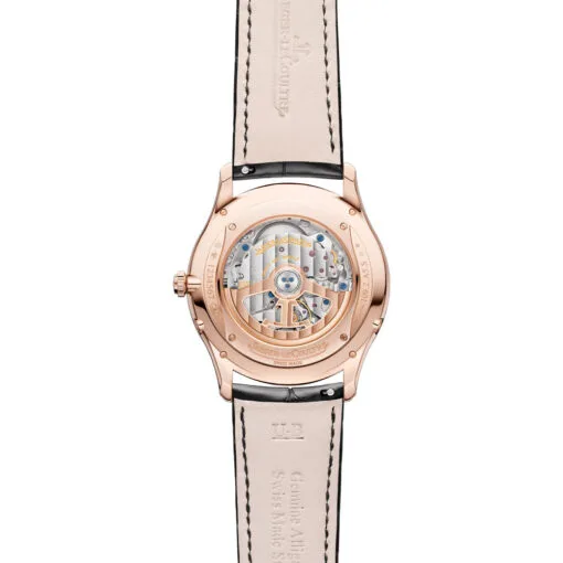 Jaeger-Lecoultre Q1362503 Master Ultra Thin Moon Pink Gold - Diamond Eggshell Dial Watch - Image 2