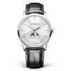 Jaeger-Lecoultre Q1368430 Master Ultra Thin Moon Stainless Steel Silver Dial Watch