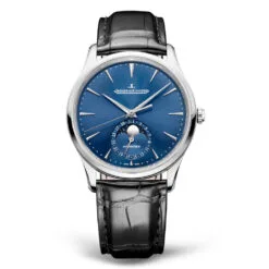 Jaeger-LeCoultre Q1368480 Master Ultra Thin Moon Stainless Steel Blue Dial Watch