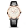 Jaeger-Lecoultre Q1372510 Master Ultra Thin Power Reserve Pink Gold Eggshell Dial Watch