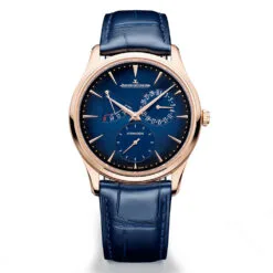 Jaeger-LeCoultre Q137258J Master Ultra Thin Power Reserve Pink Gold Gradient Blue Dial Watch
