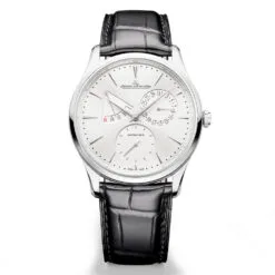 Jaeger-LeCoultre Q1378421 Master Ultra Thin Power Reserve Stainless steel Silver Dial Watch