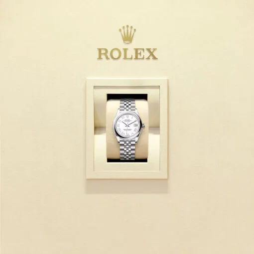 Rolex 278240-0004 Datejust 31Mm Stainless Steel Jubilee White Dial Watch - Image 2