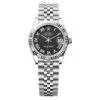 Rolex 278274-0002 Datejust 31Mm Stainless Steel - White Gold Jubilee Black Dial Watch