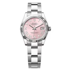 Rolex 278274-0019 Datejust 31mm Stainless Steel - White Gold Oyster Pink Dial Watch
