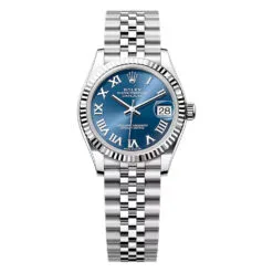 Rolex 278274-0034 Datejust 31mm Stainless Steel - White Gold Jubilee Blue Dial Watch