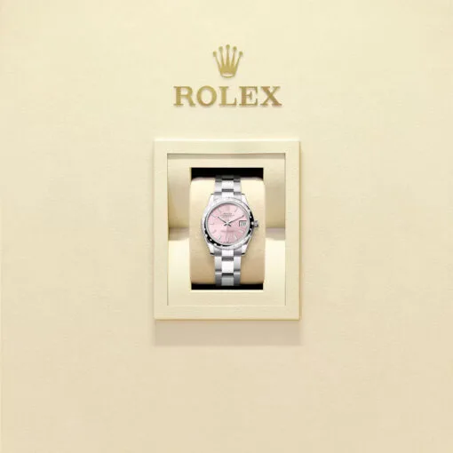 Rolex 278344Rbr-0015 Datejust 31Mm Stainless Steel - White Gold Diamond Oyster Pink Dial Watch - Image 2