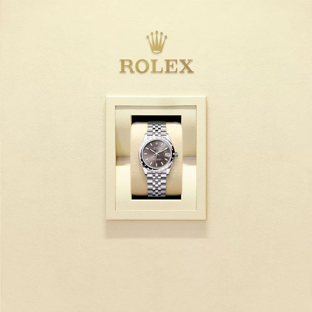 Rolex 278344Rbr-0018 Datejust 31Mm Stainless Steel - White Gold Diamond Jubilee Dark Grey Dial Watch - Image 2