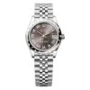 Rolex 278344Rbr-0024 Datejust 31Mm Stainless Steel - White Gold Diamond Jubilee Dark Grey Dial Watch
