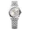 Rolex 278344Rbr-0032 Datejust 31Mm Stainless Steel - White Gold Jubilee Silver Diamond-Set Dial Watch