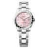Rolex 278344Rbr-0033 Datejust 31Mm Stainless Steel - White Gold Diamond Oyster Pink Diamond-Set Dial Watch